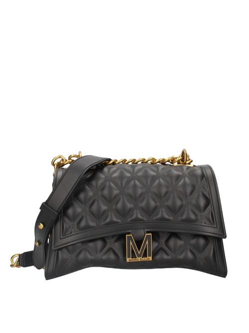 Borsa flat rhombus M MARC ELLIS | FLAT RHOMBUS M_24.BLK/LIGHT OTT